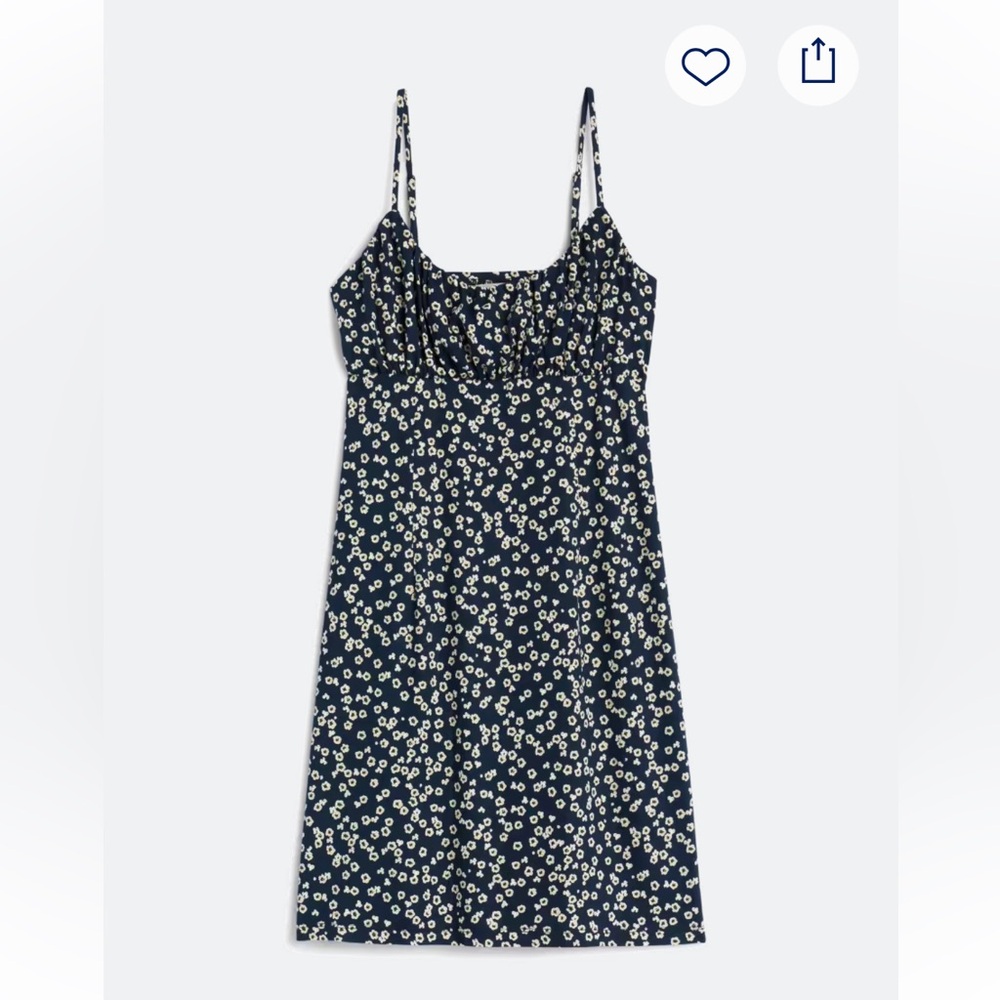 Nine Britton Blue and White Slip Dress